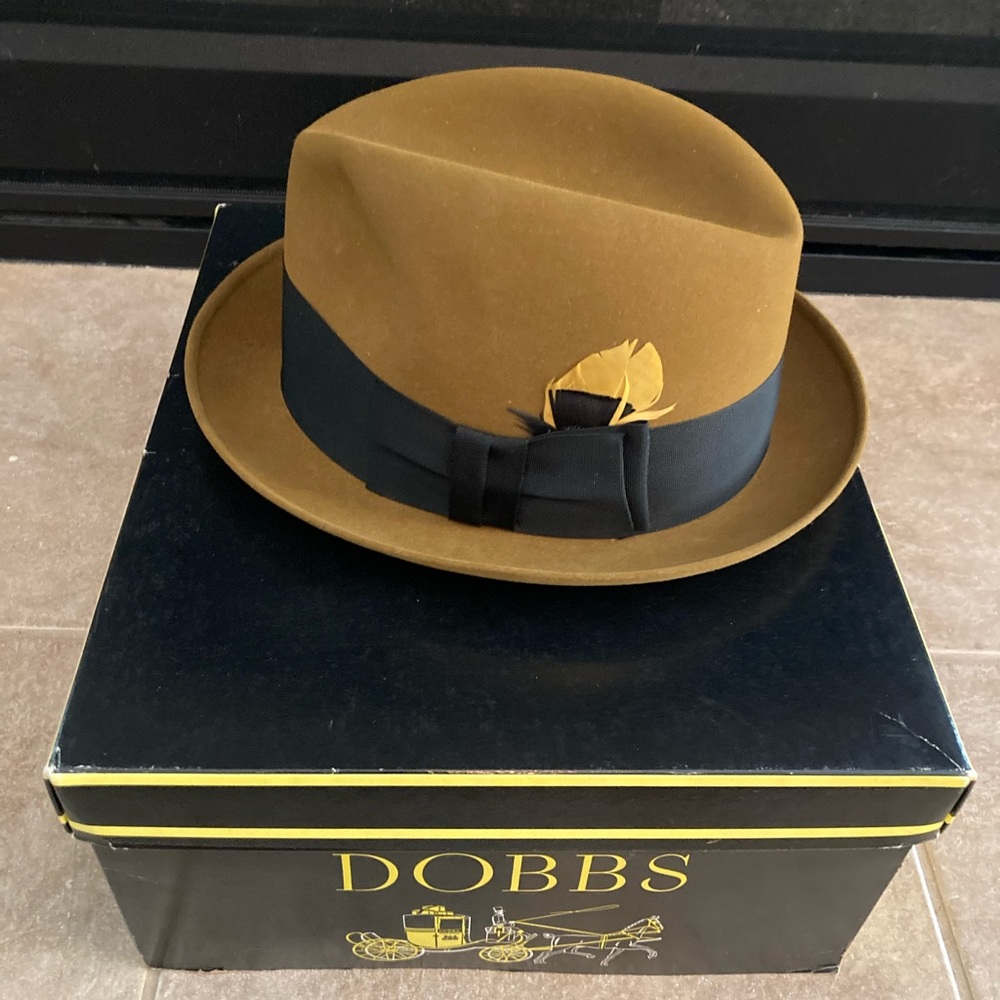 Vintage Men’s Dobbs Hat Size 7 3/8
